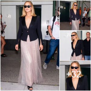 Jennifer Lawrence just gave the jumpsuit a princess makeover