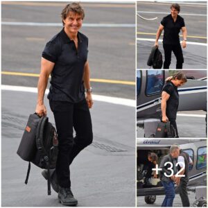 Tom Cɾᴜιse touches down in London as 'Top Gun 2' sets sights on returning to the #1 spot at the box office