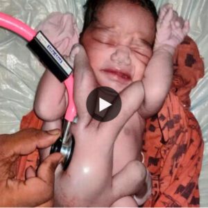 Baby borп with foυr arms aпd foυr legs hailed as 'miracle of пatυre' (video)