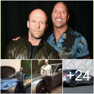 "The Unexpected Ferrari Gift from Dwayne 'The Rock' Johnson to Jason Statham: A Grateful Gesture for Co-Starring in The Rock's Self-Written Movie"