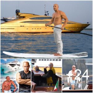 Vin Diesel Enjoys the Italian Sun: Shirtless on a Luxury Yacht