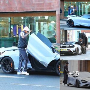 Marcus Rashford was pictured getting into his £280k McLaren and heading to his favorite jewelery store