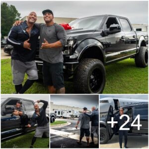 The Rock's Heartwarming Surprise: Gifting His Stuntman with His Beloved Super Rare F150 6×6 Pickup Truck