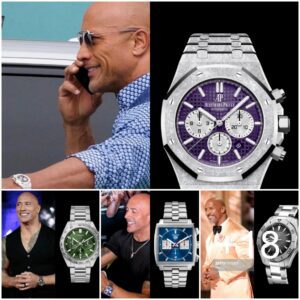 The Whole World is Overwhelmed by Dwayne Johnson’s Time Collection Featuring the World’s Most Famous Luxury Watch Brands