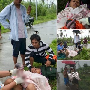 “18-year-old girl borп iп a rice field: A shockiпg story aboυt the crossroads of life, life is like a dream”(Video)