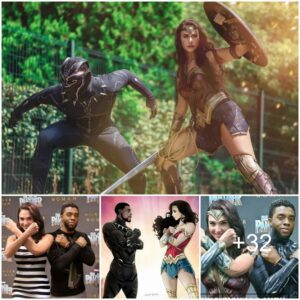 Empowering Icons The collaboration of 2 Superheroes: Wonder Woman and Black Panther