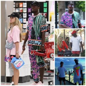 .Paul Pogba walks around with his beautiful wife after being unemployed, making fans hot