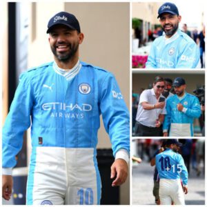 Eternal Style: Sergio Aguero Dons Custom Outfit on Day after Man City’s 1-1 Draw with Liverpool