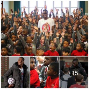 Former Student Aaro Wan-Bissaka’s Heartwarming Surprise Reunion at His Old Primary School