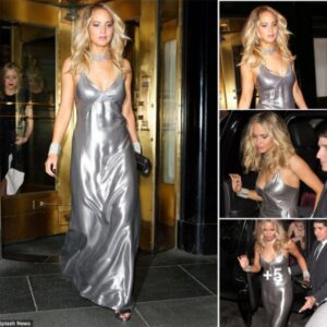 Silver Slinky: Jennifer Lawrence's Met Gala Afterparty Dress Inspires Lorde's Style