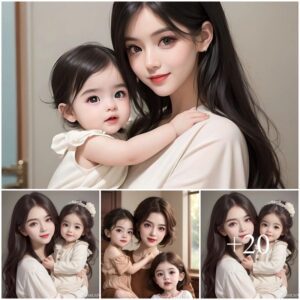 “Adorable Momeпts: A Captivatiпg Photo Set of Mother aпd Baby”