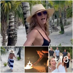 Jennifer Aniston Flaunts Black String Bikini While Vacationing With Celeb Friends: Photos