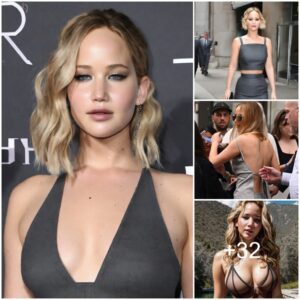 Jennifer Lawrence slays in a sleek charcoal grey co-ord while promoting "No Hard Feelings" in London