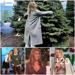 In The Holiday Spirit! Jennifer Aniston Proudly Shows Off Her New Christmas Tree & Festive Decor