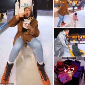 Merry Christmas Extravaganza: Georgina Rodriguez Creates Home Ice Park with Food Stalls, Gifts, and an Ice Rink for Her Children