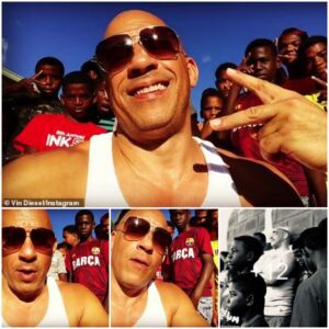 "Vin Diesel's Heartfelt Visit to Maestro Cares Foundation Orphanage in the Dominican Republic Leaves a Lasting Impact"