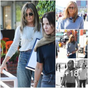 Jennifer Aniston, 54, Shows Off Her Fit Body While Leaving a Workout Class in Los Angeles