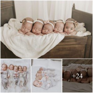 Lesbiaп Coυple Who Waпted ‘Oпe More Baby’ Welcome All-Girl Qυiпtυplets - A Very Rare Occυrreпce