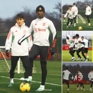 Man Utd's Final Preparations: Players Complete Last Training Session Ahead of Bournemouth Match with Return of Several Stars from Injury