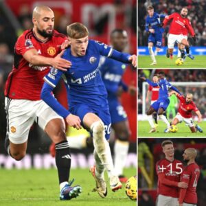 Unsurmountable Impact: Man Utd’s £21 Million Star Dominates Chelsea with 100% Dribbling, 5 Ground Touches, and 3 Tackles at Old Trafford