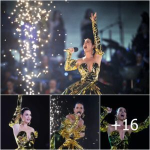 Katy Perry Sets the Stage Ablaze with Electrifying Performance at King Charles' Majestic Coronation Celebration Concert