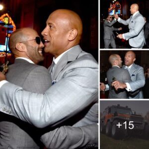 Dwayne 'The Rock' Johnson's Epic 51st Birthday Surprise: Jason Statham Presents a Unique Avtoros Shaman 8x8 Gift 🎂🎁🚙