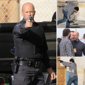 Unveiling the Action: Post Malone Joins Jason Statham and Josh Hartnett in Pulse-Pounding Shoot-Out Scene for Cash Truck