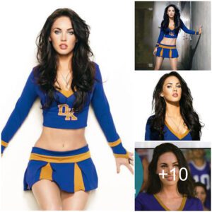 Cheering on Megan Fox and celebrating her iconic cheerleader pictures! Let’s keep the spirit high and spread some positivity!