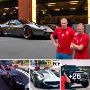 The Camera Captured The Moment When Erling Haaland And His Father Drove A Lamborghini Miura Fr Supercar Worth $6.5 Million In The Serene Norwegian Countryside