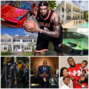 "Exploring LeBron James' Lavish Lifestyle: Unveiling the NBA Icon's Earnings and Extravagant Expenditures"