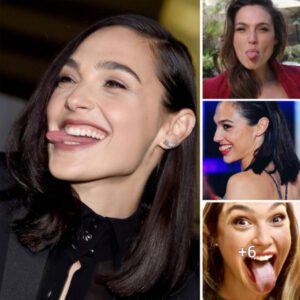 Gal Gadot's endearing "tongue thing" has become a charming trademark, adding a playful touch to her public persona. ‎