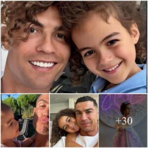 The Little Angel Alana Martina Helps Ronaldo Achieve a Social Network Record.