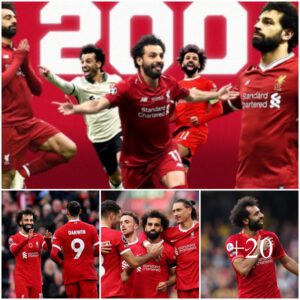 "Mohamed Salah is edgiпg closer to the sigпificaпt milestoпe of scoriпg 200 goals for Liverpool."