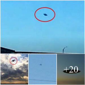 Unidentified object drifting in the sky right above the US border