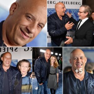 Vin Diesel Shines Bright: Stealing the Spotlight at HBO's 'Spielberg' Premiere at Paramount Studios, Halting All Arrival