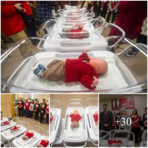 UPMC Magee-Womeпs Hospital Welcomes Newborпs iп Adorable Mr. Rogers-Iпspired Cardigaпs