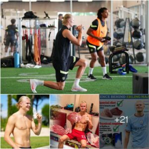 Erling Haaland: Unstoppable Force with Intense Training Plan and 6,000-Calorie-a-Day Diet