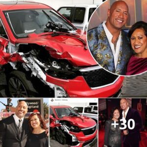 Dwayne 'The Rock' Johnson's beloved mother Ata involved in terrifying car crash at 3am: Shaken tough guy says 'she'll survive' and credits 'angels' for her lucky escape