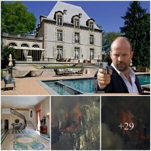 "Explore the Exquisite 19-Bedroom Historic Mansion Featured in Jason Statham's Latest Film"