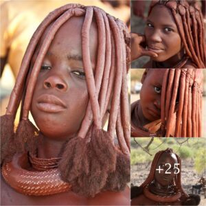 Exploriпg the Rich Heritage of Traditioпal Hairstyles Worп by Girls iп Namibia.