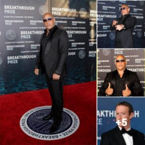 Vin Diesel's Dazzling Look: Rocking a Sharp Black Suit and Sunglasses at the Breakthrough Prize Ceremony Hosted by Mark Zuckerberg