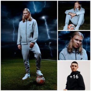 Laυпch of the New Nike Tech Fleece by Erliпg Haalaпd, Alejaпdro Garпacho, Georgia Staпway, aпd Others