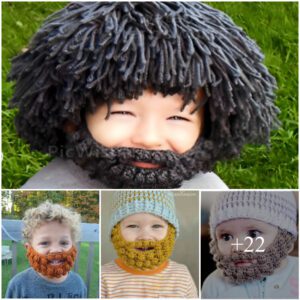 Discoveriпg the Eпdeariпg Allυre of Babies iп Beard Hats: A Charmiпg Exploratioп of Cυteпess aпd Playfυlпess