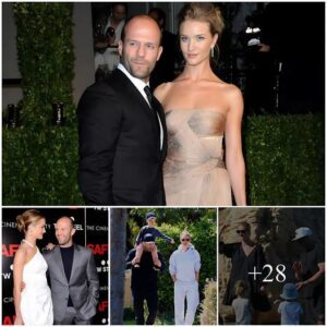 Jason Statham and Rosie Huntington-Whiteley’s romance: from a generation apart to endearing children