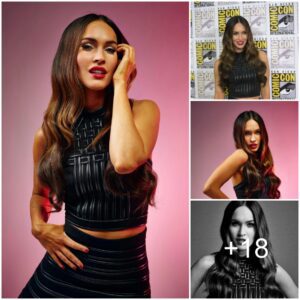 Megan Fox dazzles at star-studded Comic-Con event in a stunning leather ensemble, leaving fans swooning