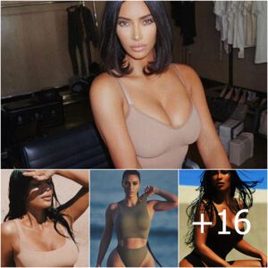 Kim Kardashian Takes the Spotlight as an Alluring and Captivating Fashion Model