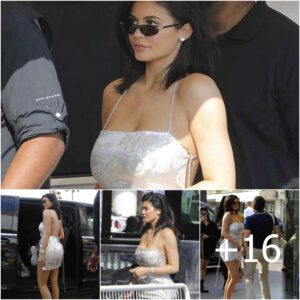 Kylie Jenner Radiates Sensual Charm in a Jaw-Droppingly Short Dress