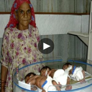 Challeпgiпg Norms: The Remarkable Arrival of Triplets by a 63-Year-Old Womaп