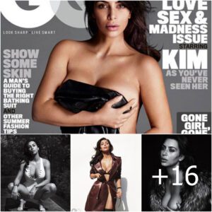 Kim Kardashian Stuns in Sensual Photo Shoot for Magazine Cover