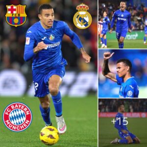 Barcelona, ​Real Madrid and Bayern Munich ‘among the clubs monitoring Mason Greenwood’s progress’ at Getafe… with European scouts ‘watching’ abandoned Man United striker